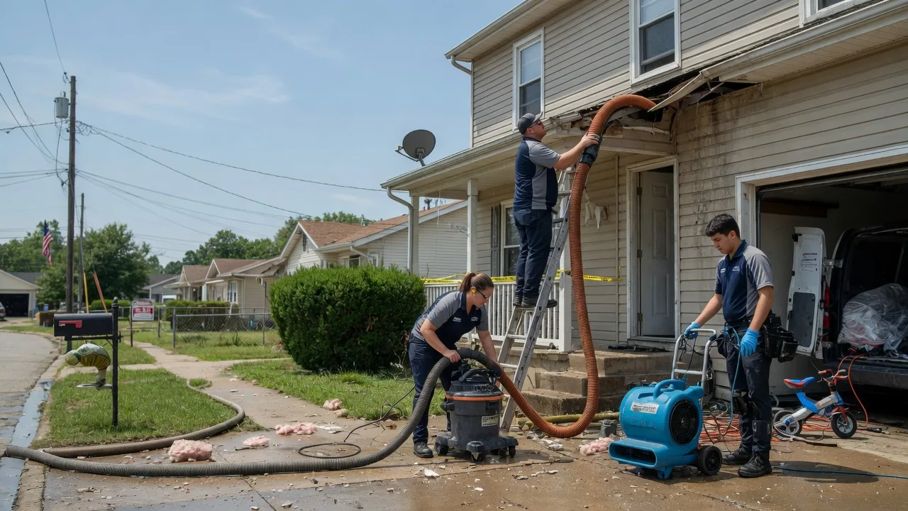 Water Damage Restoration in Coalmont, IN near me